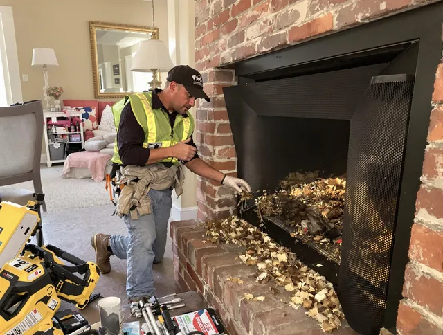 Safe screening installation by El Monte Chimney Sweep in El Monte, CA