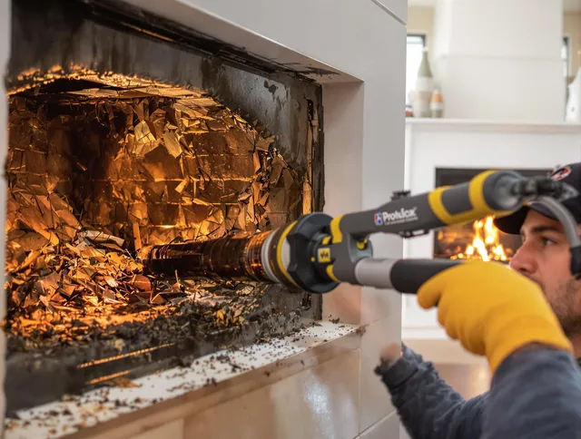 Professional chimney cleaning by El Monte Chimney Sweep in El Monte, CA