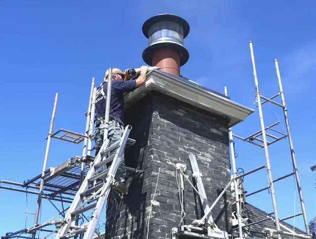 Sturdy chimney crown finished by El Monte Chimney Sweep in El Monte, CA