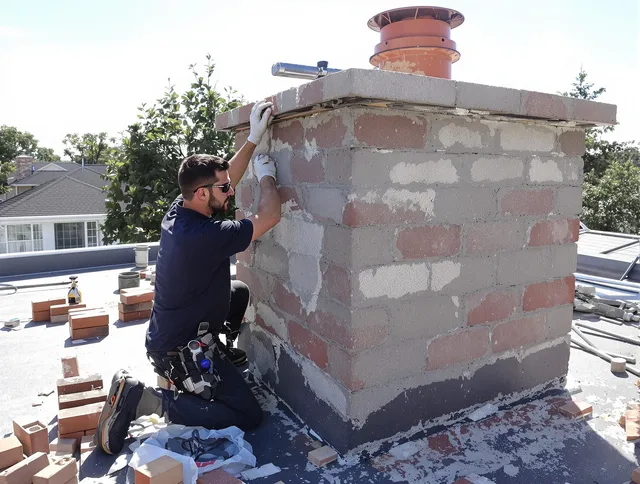Advanced chimney repair process by El Monte Chimney Sweep in El Monte, CA