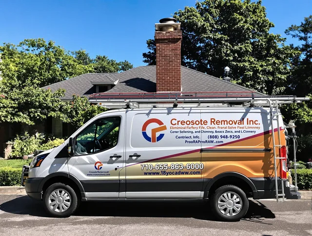 El Monte Chimney Sweep technician removing creosote safely in El Monte, CA