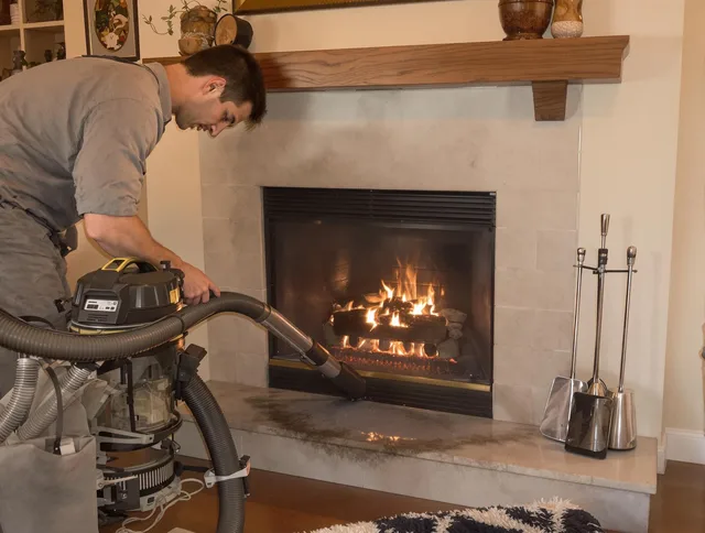 Routine fireplace upkeep by El Monte Chimney Sweep in El Monte, CA