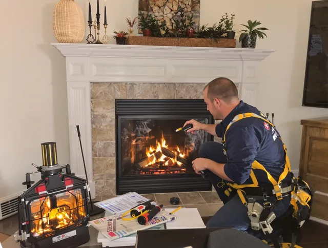 Safety-focused fireplace inspection by El Monte Chimney Sweep in El Monte, CA